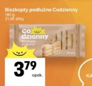 Biszkopty podłużne Codzienny