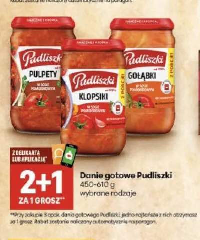 Danie gotowe pulpety w sosie pomidorowym Pudliszki +2 warianty