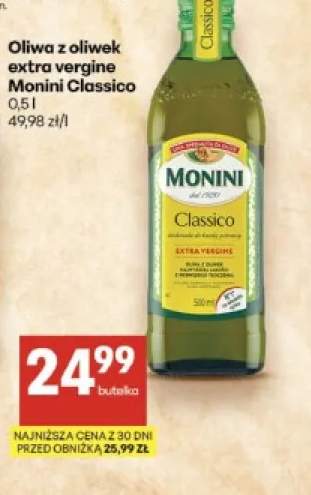 Oliwa z oliwek extra vergine Monini Classico
