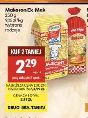 Makaron jajeczny Ek-Mak Leon Kucharz +1 wariant