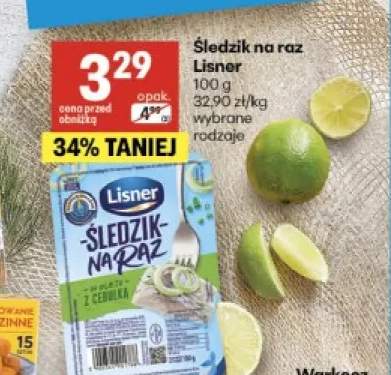 Śledzik na raz Lisner