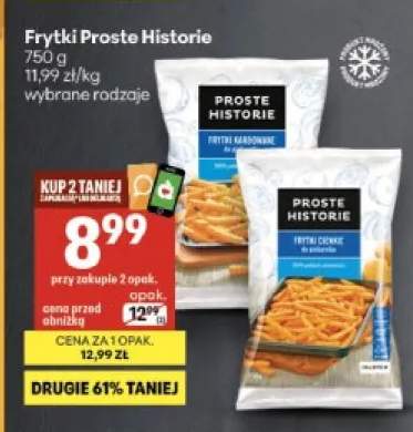 Frytki karbowane Proste Historie +1 wariant