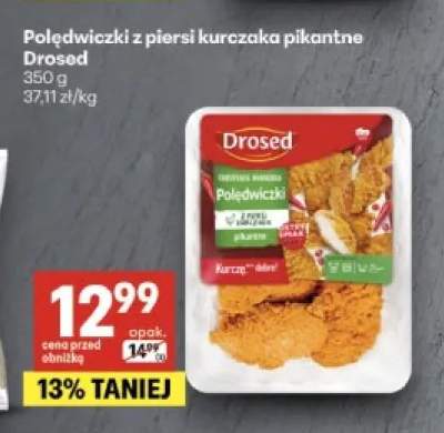 Polędwiczki z piersi kurczaka pikantne Drosed