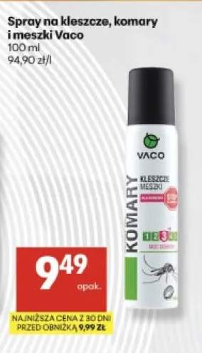 Spray na kleszcze, komary i meszki Vaco
