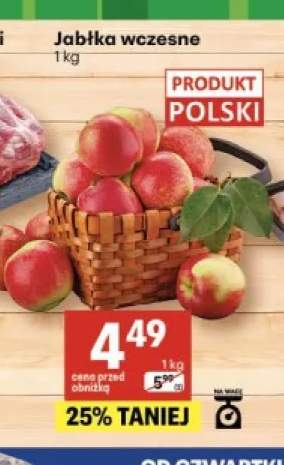 Jabłka wczesne