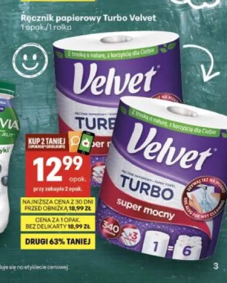 Ręcznik papierowy Turbo Velvet