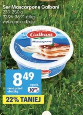 Ser mascarpone Galbani