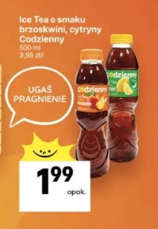 Ice Tea o smaku brzoskwini Codzienny +1 wariant
