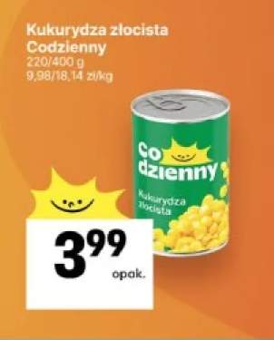 Kukurydza złocista Codzienny
