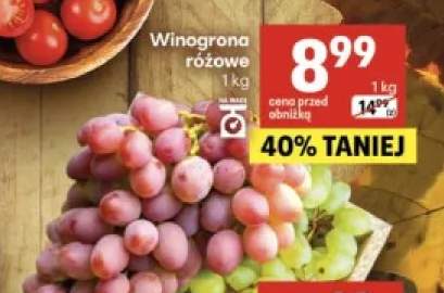 Winogrona różowe