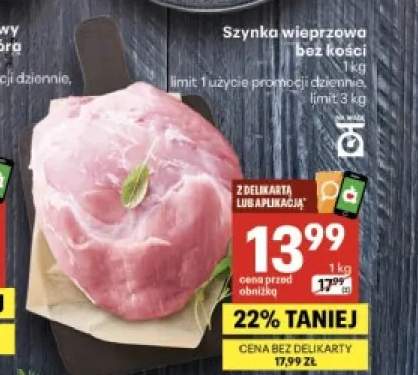 Szynka wieprzowa bez kości