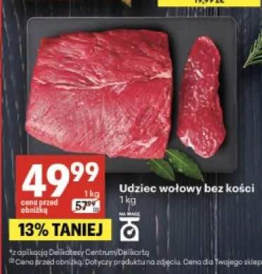 Udziec wołowy bez kości