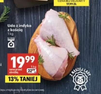 Udo z indyka z kością