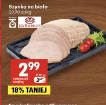 Szynka na biało Kabanos