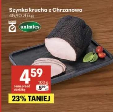 Szynka krucha z Chrzanowa Unimięs