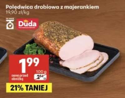 Polędwica drobiowa z majerankiem Duda