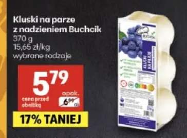 Kluski na parze z nadzieniem Buchcik