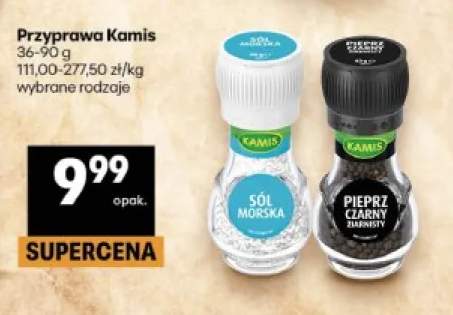 Przyprawa Kamis Pieprz czarny ziarnisty +1 wariant