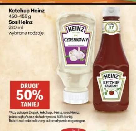 Sos czosnkowy Heinz +1 wariant