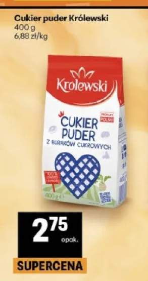 Cukier puder Królewski