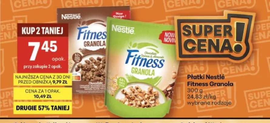 Płatki Nestlé Fitness Granola