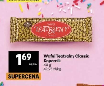 Wafel Teatralny Classic Kopernik
