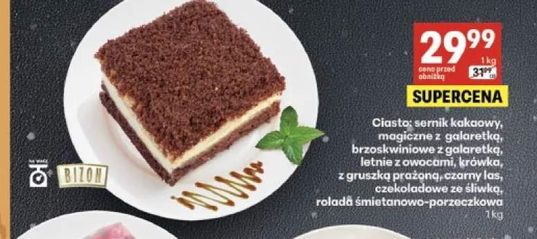Ciasto magiczne z galaretką Bizon +8 wariantów