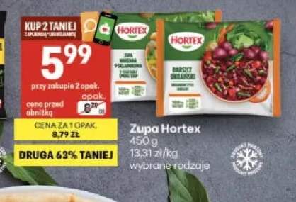 Zupa jarzynowa 9-składnikowa Hortex +1 wariant
