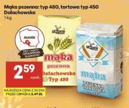 Mąka pszenna typ 480 Dalachowska +1 wariant