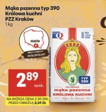 Mąka pszenna typ 390 Królowa kuchni PZZ Kraków