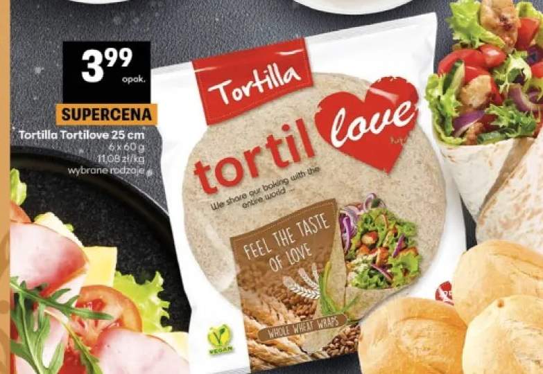 Tortilla Tortilove 6-pak 25 cm