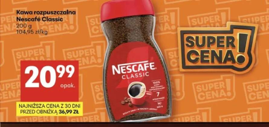 Kawa rozpuszczalna Nescafé Classic