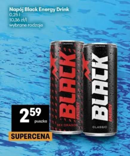 Napój Black Energy Drink Sex Dragon +1 wariant