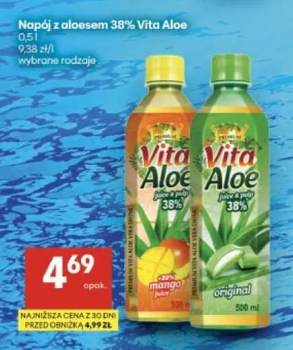 Napój z aloesem 38% Vita Aloe mango +1 wariant