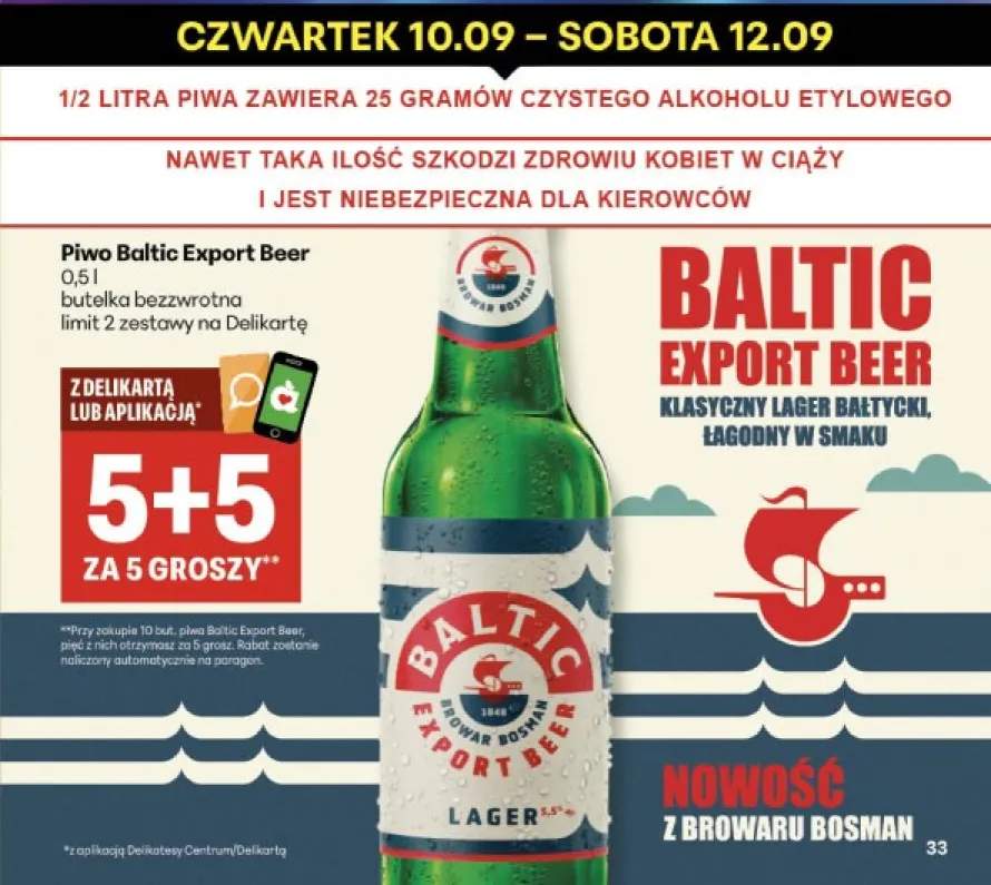 Piwo Baltic Export Beer