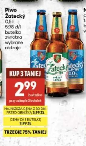 Piwo Žatecký Černý +2 warianty