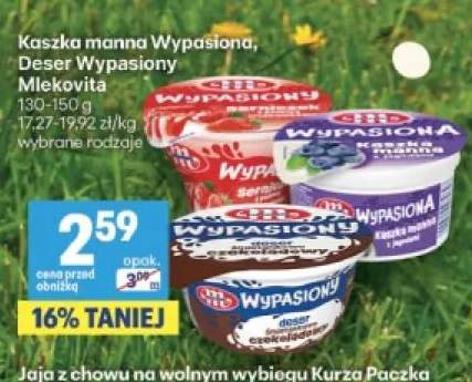 Kaszka manna Wypasiona Mlekovita +1 wariant