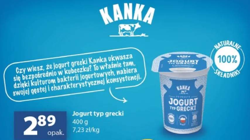 Jogurt typ grecki Kanka