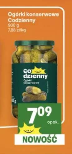Ogórki konserwowe Codzienny