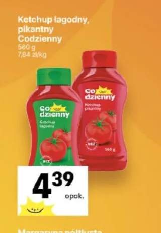 Ketchup łagodny Codzienny +1 wariant