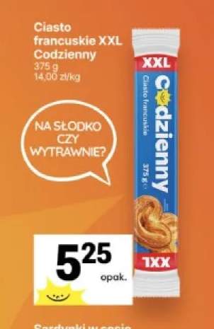 Ciasto francuskie XXL Codzienny