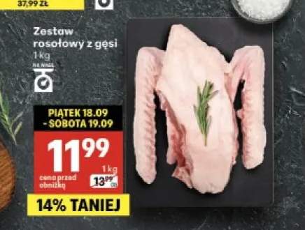 Zestaw rosołowy z gęsi