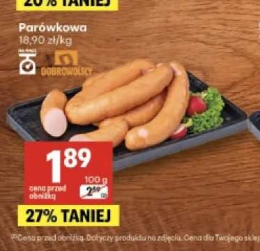 Kiełbasa parówkowa Dobrowolscy