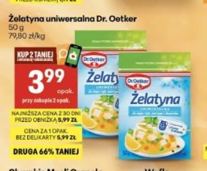Żelatyna uniwersalna Dr.Oetker