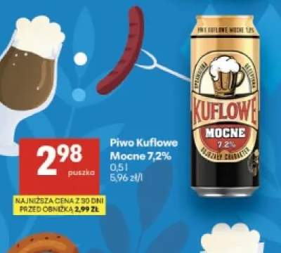 Piwo Kuflowe Mocne 7,2%