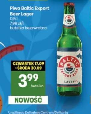 Piwo Baltic Export Beer Lager