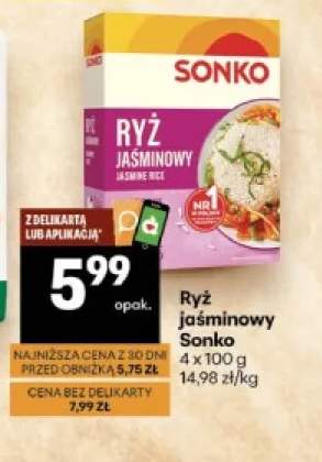 Ryż jaśminowy Sonko 4-pak