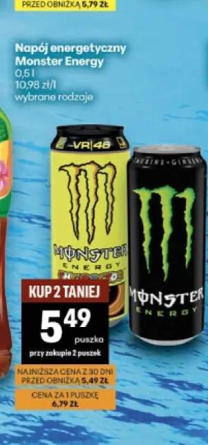 Napój energetyczny Monster Energy The Doctor +1 wariant