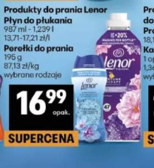 Płyn do płukania tkanin Lenor +1 wariant