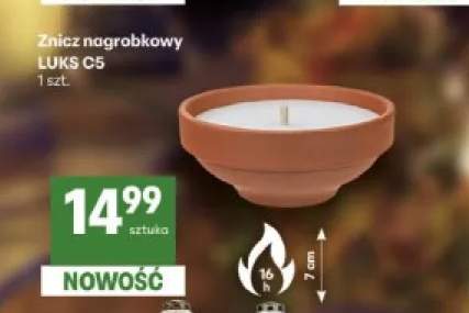 Znicz nagrobkowy Luks C5